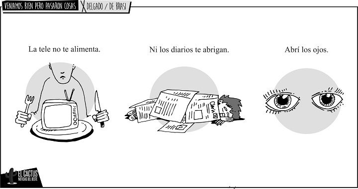Viñeta para edición impresa | Mes de agosto