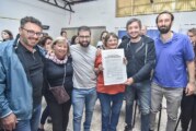 Hurlingham | Máximo Kirchner y Martín Rodríguez visitaron un Centro de Jubilados de Villa Tesei