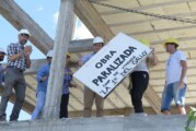 Morón | Lucas Ghi visitó obras de viviendas que el macrismo había paralizado