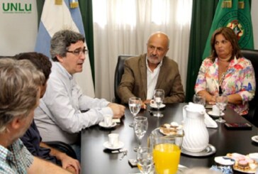 El Ministro de Desarrollo Agrario de la Provincia visitó la UNLu