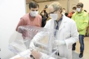 Morón | El Hospital recibió equipos aerobox donados por la empresa MABE