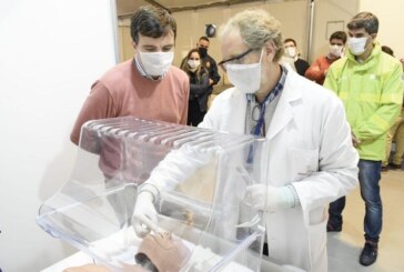 Morón | El Hospital recibió equipos aerobox donados por la empresa MABE