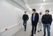 Hurlingham | Zabaleta y De Pedro recorrieron las obras del nuevo Hospital Modular