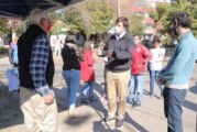 Morón | Lucas Ghi recorrió nuevas postas sanitarias instaladas en el Barrio Carlos Gardel