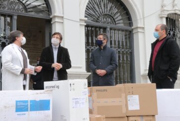 El Hospital de Haedo recibió nuevos respiradores para enfrentar a la pandemia