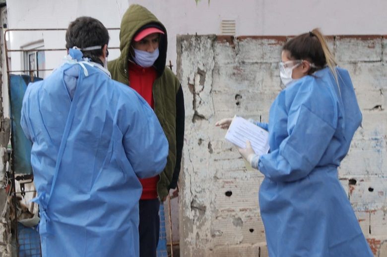 Morón | Se realizó un nuevo operativo de detección temprana de Covid-19 en el barrio Presidente Ibáñez