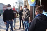 Lucas Ghi y Leandro Santoro visitaron el comedor Un Rayito de Esperanza en Castelar sur