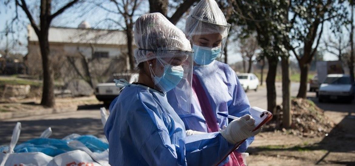 Estudiantes de la UNAHUR participan como voluntarios en los operativos DetectAR
