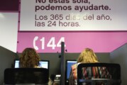 La línea 144 recibió durante el aislamiento un 30% más de llamadas de mujeres