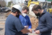 Avanzan obras de agua potable en Ituzaingó