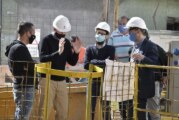 El ministro Simone recorrió obras en Morón e Ituzaingó