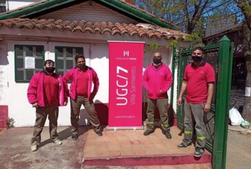 Morón | El Municipio continúa con la entrega de elementos de seguridad e indumentaria para el personal de las 14 UGCs