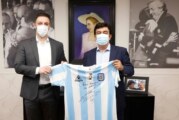 Maradona impulsa una movida solidaria que empieza en La Matanza