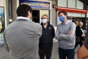 Ghi y Valenzuela recorrieron una zona de El Palomar para coordinar intervenciones urbanas