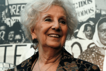 Estela de Carlotto: “En este tiempo de vida saco como conclusión que no hay que bajar los brazos”