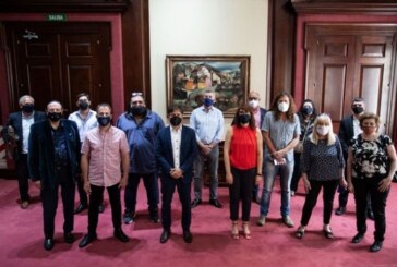 El Gobierno de la Provincia recibió a los gremios estatales