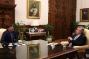 Lucas Ghi se reunió con el presidente Alberto Fernández