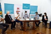 Morón |  Ghi y Gollán encabezaron reunión para diagramar el operativo de vacunación