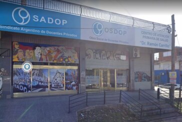 Sadop Matanza vacunará docentes en sus sedes contra el coronavirus