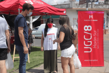 Morón | Continúa la asistencia con la preinscripción al Plan de Vacunación contra el Coronavirus en el distrito