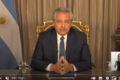 El Presidente llamó a “extremar los cuidados” para que “el Covid no nos vuelva a aislar”