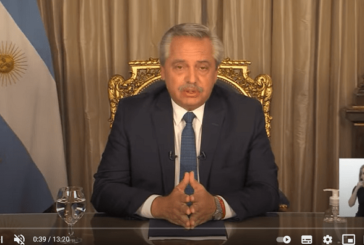 El Presidente llamó a “extremar los cuidados” para que “el Covid no nos vuelva a aislar”