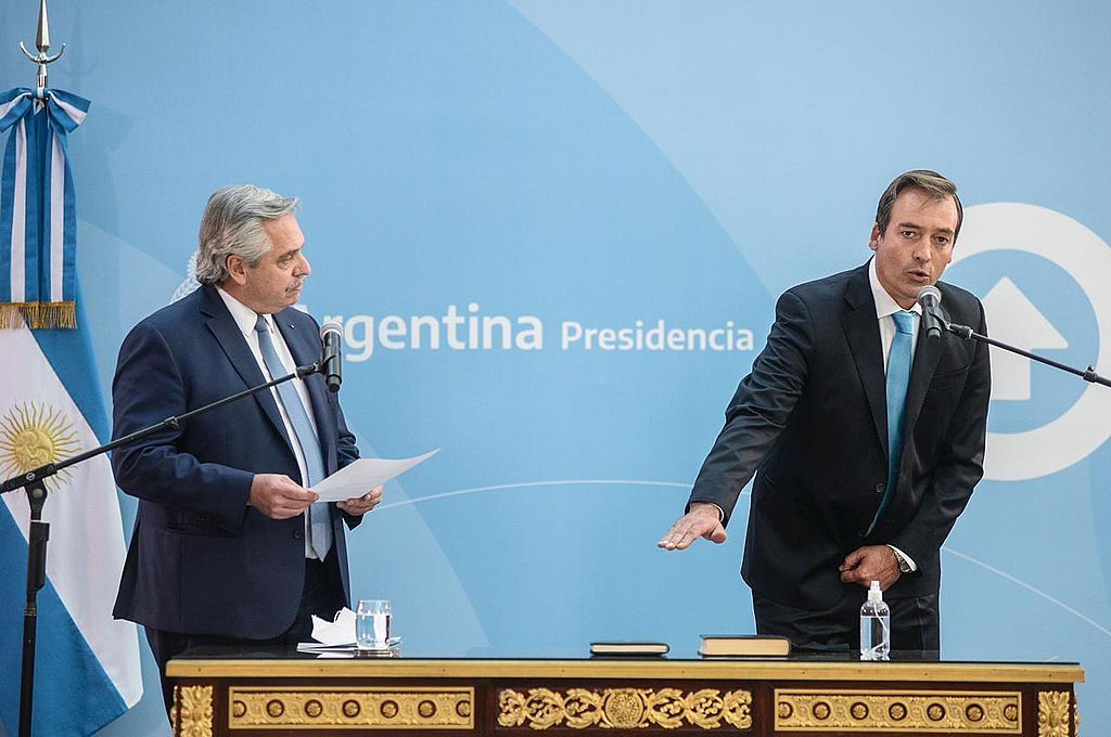 Martín Soria juró como nuevo ministro de Justicia