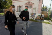 Hurlingham | Zabaleta y Di Tullio recorrieron las obras de ampliación del Hogar de Abrigo “Eva Duarte”