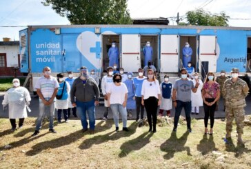 Coronavirus | Vizzotti visitó una Unidad Sanitaria Móvil en Laferrere