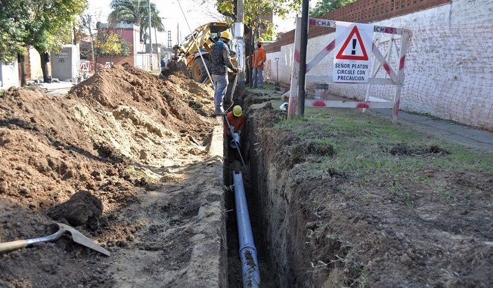 Morón | Avanzan las obras para tener cloacas en todo el distrito