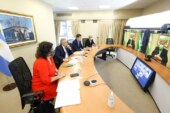 Coronavirus | El Presidente ya está reunido con 11 gobernadores y el jefe de Gobierno porteño