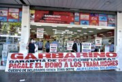 Retención de tareas y asambleas en sucursales de Garbarino en el oeste