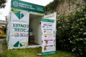 Merlo | El Municipio instaló una nueva estación de reciclado en San Antonio de Padua