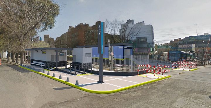 Línea Sarmiento | Comenzaron las obras de remodelación en la Estación Haedo