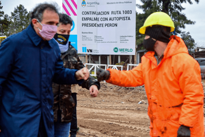 Merlo | Comenzaron las obras de la Ruta Provincial 1003