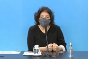 Vizzotti | “Por tercera semana, están disminuyendo los casos en forma sostenida y profundizada”