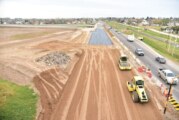 Kicillof y Katopodis recorrieron las obras de la Autopista Presidente Perón