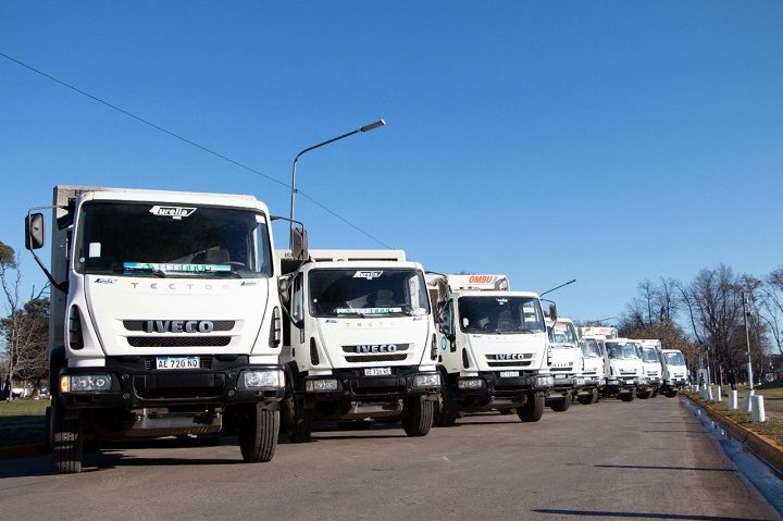 Moreno | El Municipio recibió 18 nuevos camiones compactadores de residuos