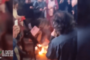 #Video | Marcha opositora con quema de barbijos en el Obelisco