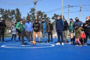 Merlo | Se inauguró el nuevo playón deportivo del Club Los Pinos