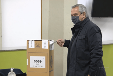 #Elecciones2021 | Votó el presidente Alberto Fernández: “La Argentina sigue mañana”