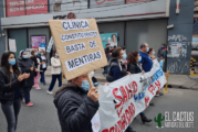 Morón | Nueva protesta y marcha por falta de pago en la Clínica Constituyentes