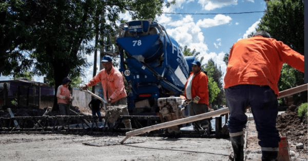 Moreno | Avanza la obra de pavimentación que conectará las Rutas 23 y ...