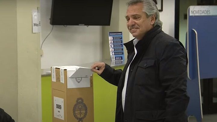 #Elecciones2021 | El voto de Alberto Fernández