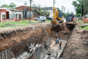 Merlo | Avanza la obra hidráulica del Arroyo Torres