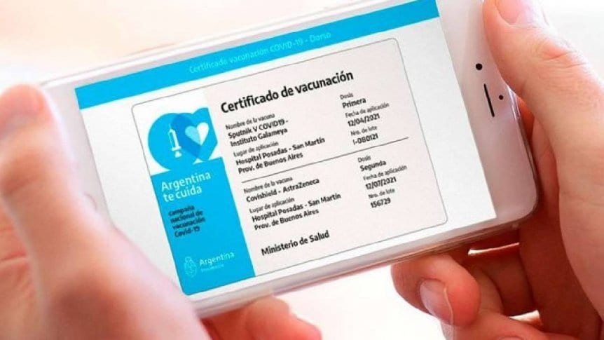 Coronavirus | A partir de enero regirá el pase sanitario en todo el país