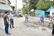 Hurlingham | Selci recorrió la obra de repavimentación integral de la Avenida Pedro Díaz