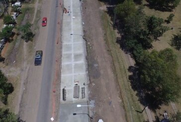 Moreno | Avanza la obra de pavimentación de la avenida Storni