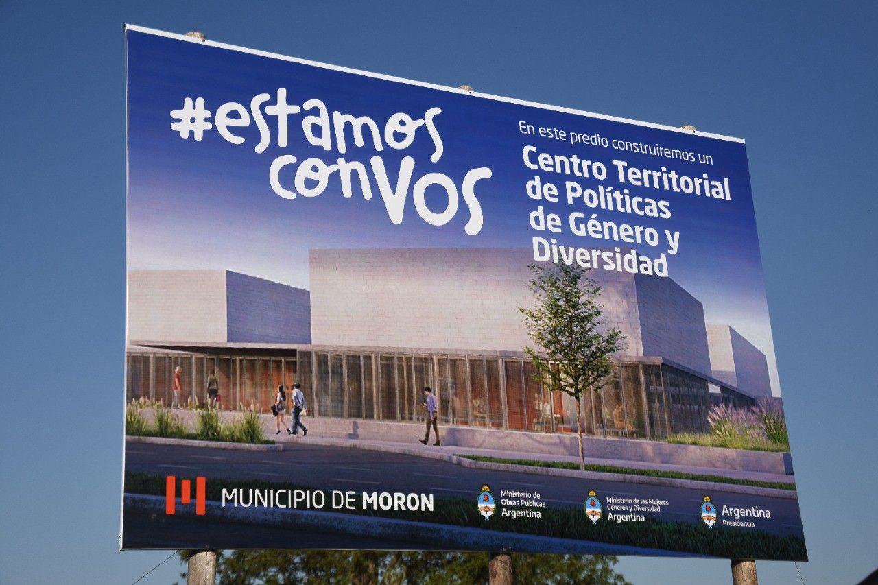 Morón | Se licitó la obra del Centro Territorial de Políticas de Géneros y Diversidad