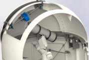 La UNAHUR finalizó la instalación de la cúpula del Observatorio Robótico Argentino en la Antártida